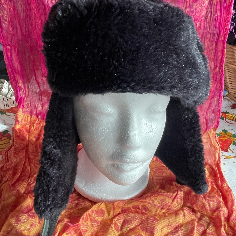 Winter hat, faux fur